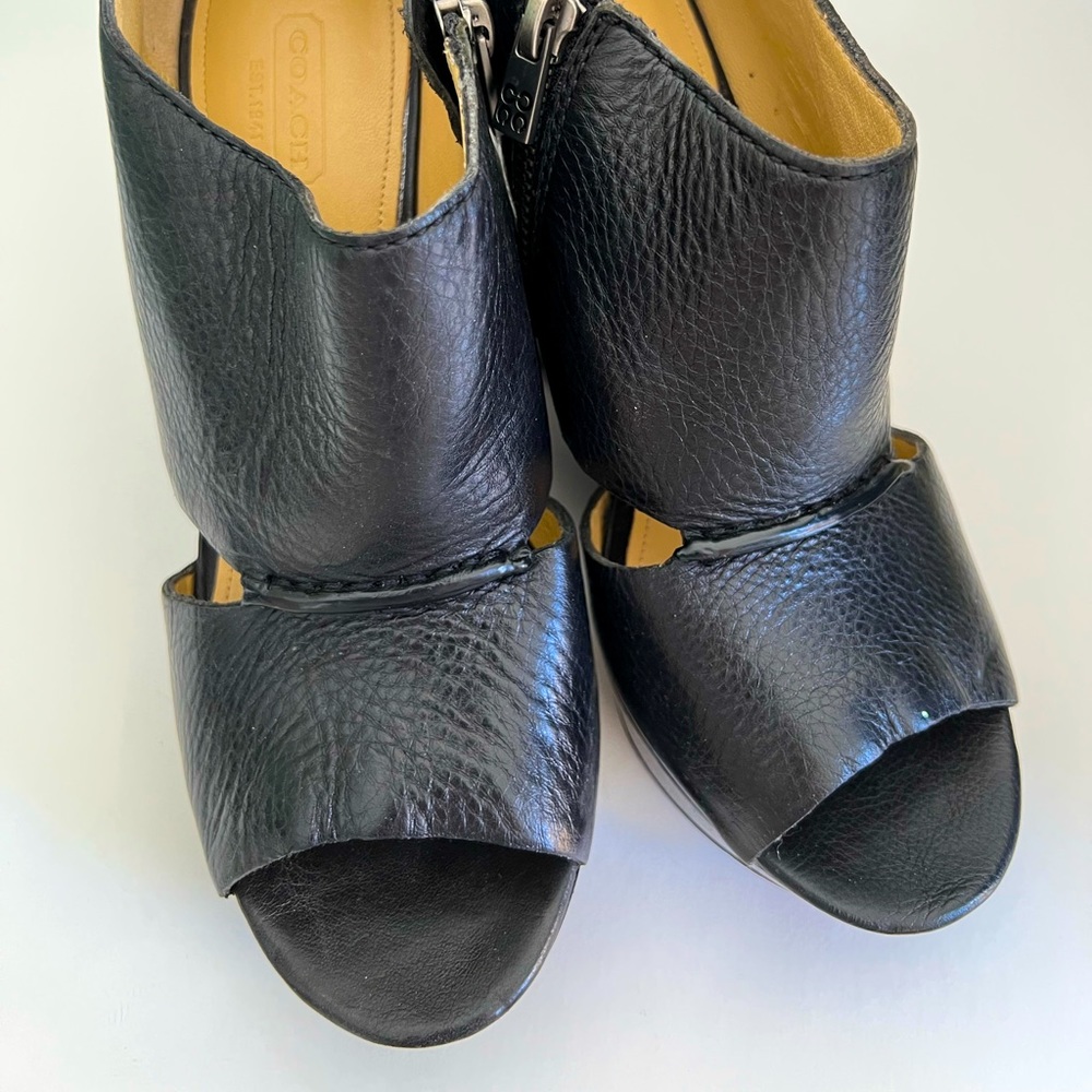 Coach wedge shoes